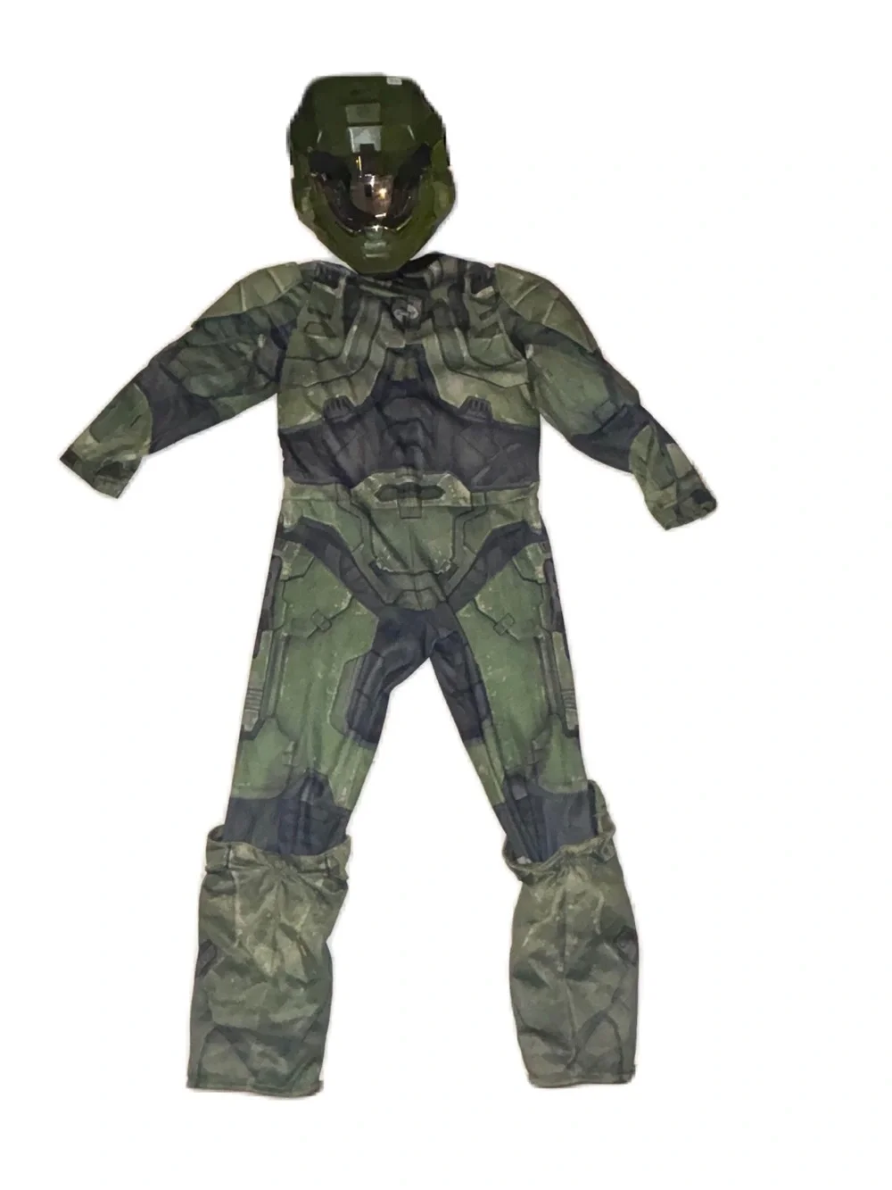 HALO REAL MASTER CHIEF Kids COSTUME preowned normal